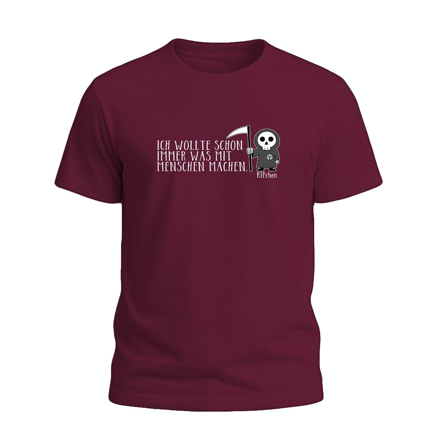 Freches RIPchen T-Shirt Bordeaux