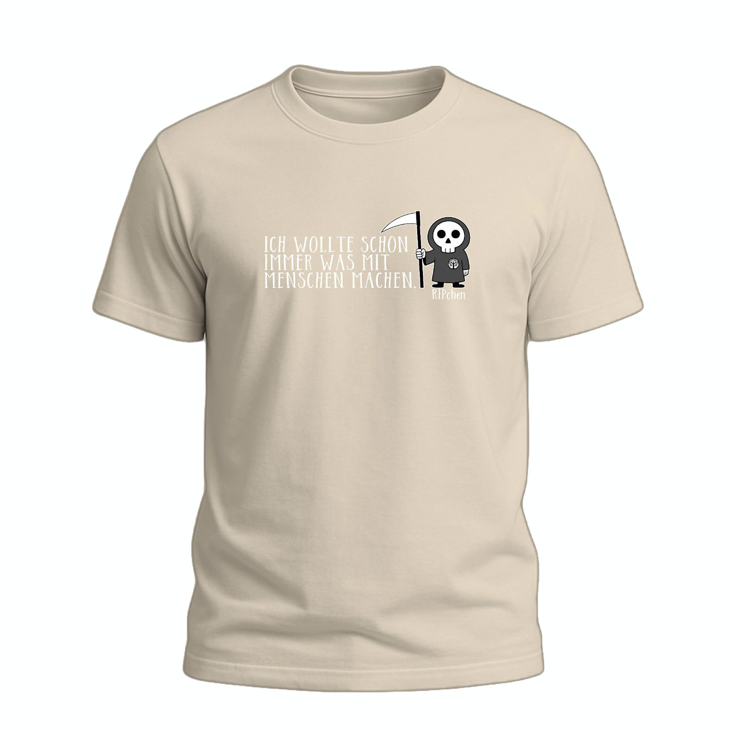 Freches RIPchen T-Shirt Creme