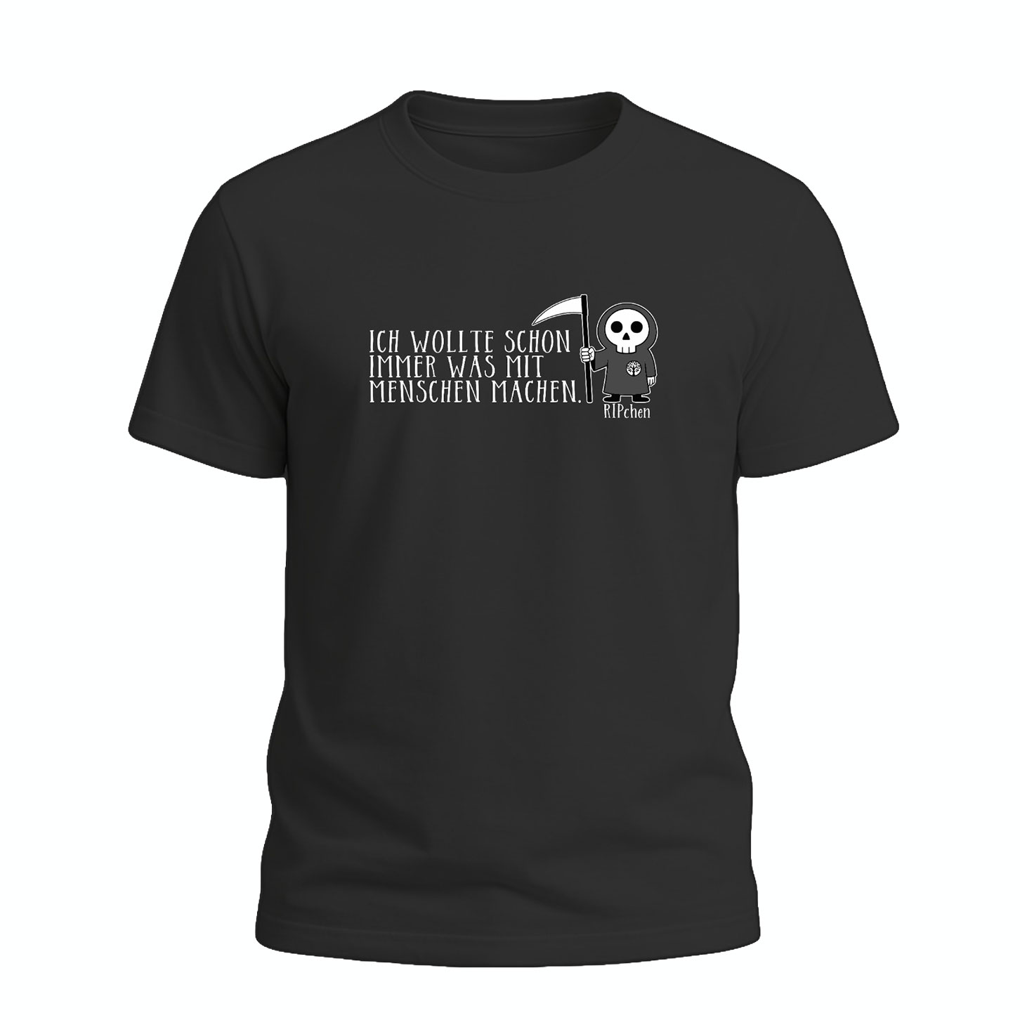 Freches RIPchen T-Shirt Schwarz